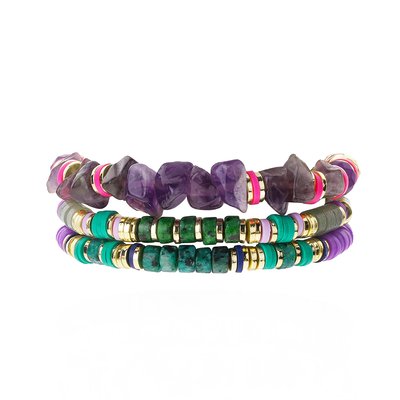 Bracelet ajustable multirang avec perles VADORADA HIPANEMA