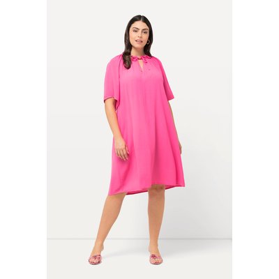 Robe avec ruchés. Silhouette en A évasée. ULLA POPKEN