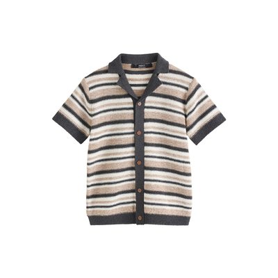 Polo en maille manches courtes et col revers NEXT