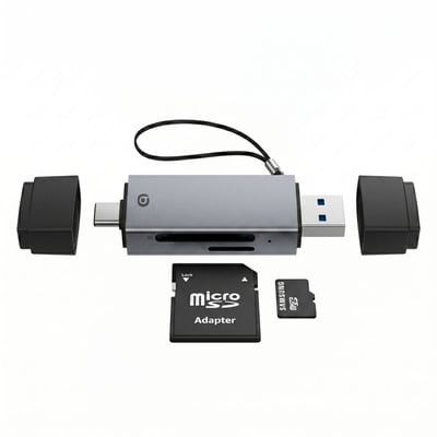 Lecteur de carte mémoire Lecteur de carte SD & Micro SD ESSENTIEL B