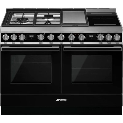 Piano de cuisson mixte CPF120IGMPBL SMEG
