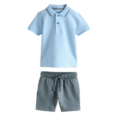 Short et polo à manches courtes ensemble NEXT