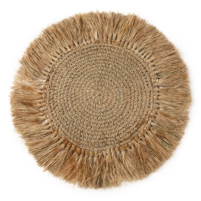 Set de table en raphia, sisal et palmier RAFFIA BAZAR BIZAR