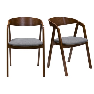 Chaises scandinaves empilables (lot de 2) LOVA MILIBOO