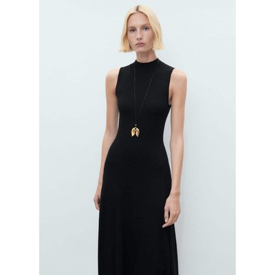 Robe maille fine évasée MANGO