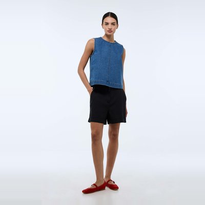 Short en lin MONOPRIX