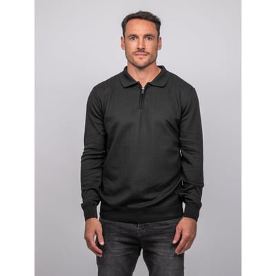 Pull Polo Manches Longues Col Zippé Linetox RITCHIE