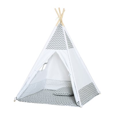 Tente teepee indien pour enfant style graphique HOMCOM
