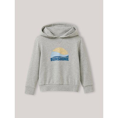 Sweat à capuche en coton biologique CYRILLUS