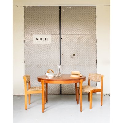 Table à manger en bois Karla N°121 - Bon état DEBONGOUT