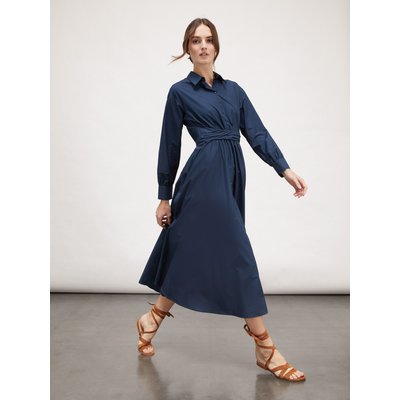 Robe chemisier en popeline MOTIVI