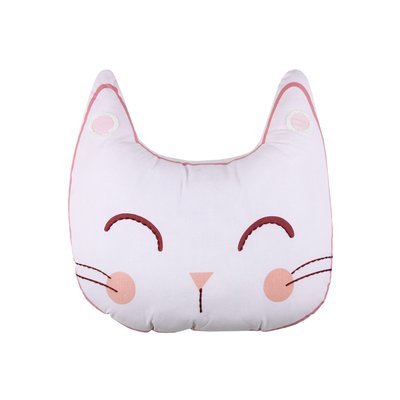 Coussin Zoeline tete de chat EDEN