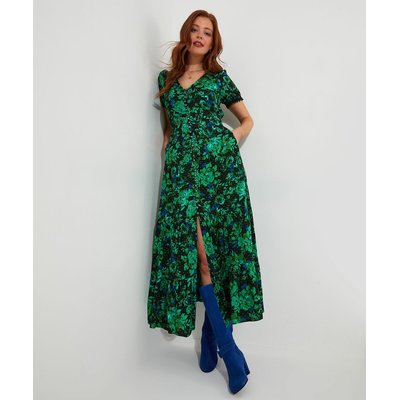 Lange jurk met volants JOE BROWNS