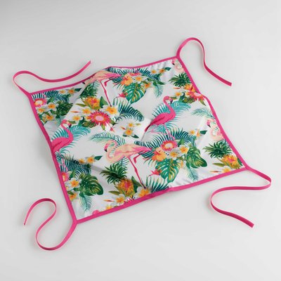 Coussin Galette de chaise Collection Flamant Rose DOUCEUR D'INTÉRIEUR