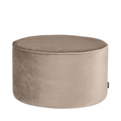 Pouf rond velours S - SARA WOOOD