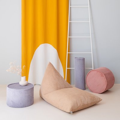 Pouf enfant velours côtelé BIG LOUNGER WIGIWAMA