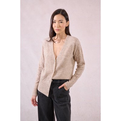 Gilet en maille ajourée MOLLY BRACKEN