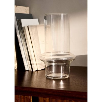 Vase en verre cylindrique MANGO HOME
