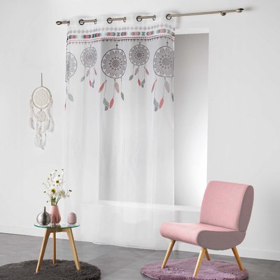 Panneau à oeillets voile Attrapes reves Topindilament DOUCEUR D'INTÉRIEUR