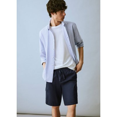 Bermuda cargo coton lin MANGO TEEN