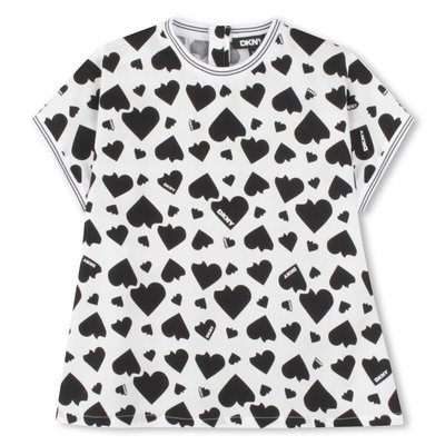 Blouse manches courtes coton DKNY