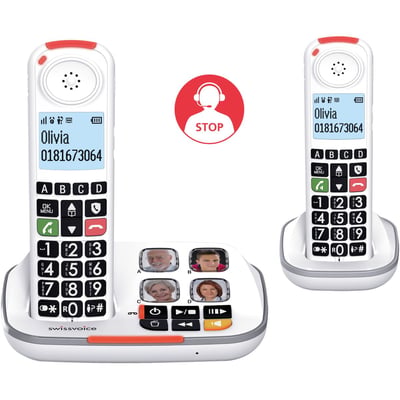 Téléphone sans fil XTRA 2355 Voice Duo SWISSVOICE