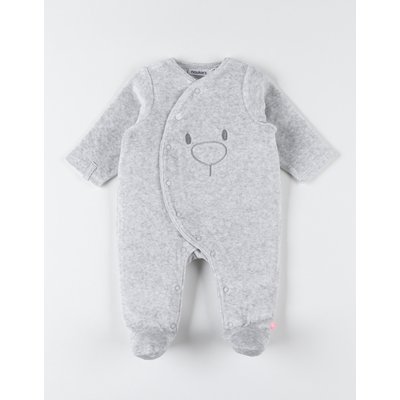 Pyjama dors-bien en velours chiné NOUKIE'S