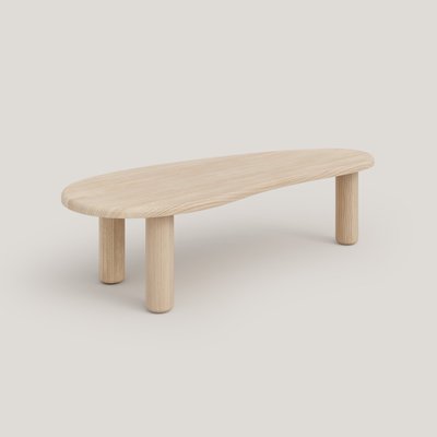 Table basse en pin massif verni TRAMADIU NAAN FURNITURE