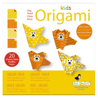 Kids Origami - Chien FRIDOLIN