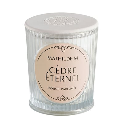 Bougie parfumée 145 g CÈDRE ÉTERNEL MATHILDE M