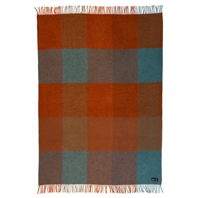 Plaid laine agneau carreaux  Gotland Check KLIPPAN