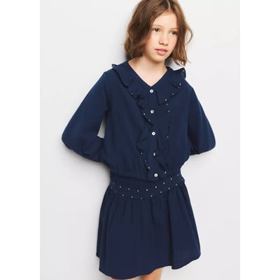 Jupe avec détail de clous MANGO KIDS
