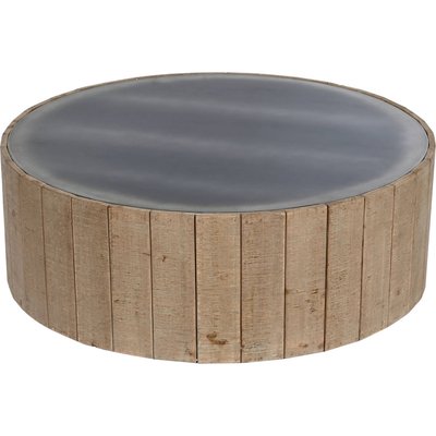 Table basse en bois, ronde, Alpino RECOLLECTION
