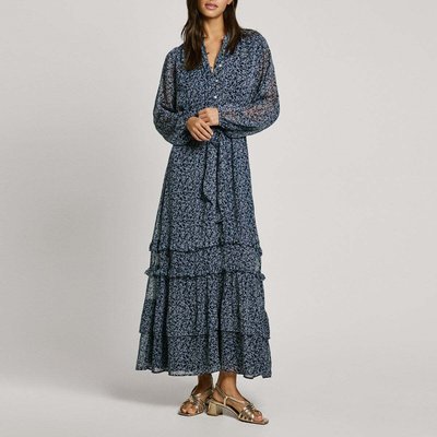 Robe Longue À Imprimé Floral PEPE JEANS