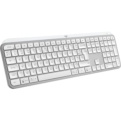 Clavier sans fil MX Keys S Silencieux Pale Grey LOGITECH