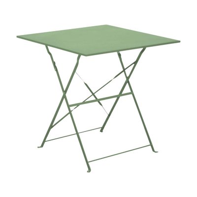 Guéridon carré en acier 70 cm Cuba PROLOISIRS