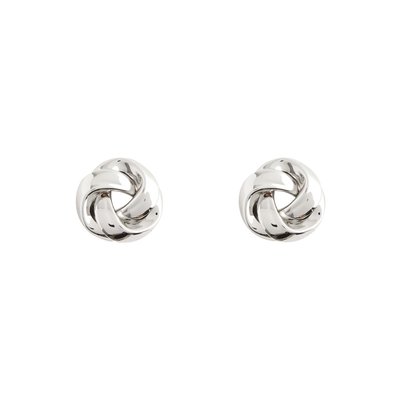 Boucles d'oreilles bouton enroulées NEXT