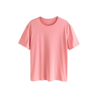 T-shirt léger en jersey flammé à bords bruts NEXT