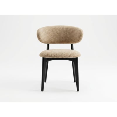 Lot de 2 chaises tissu bouclette, ROSINE BOBOCHIC