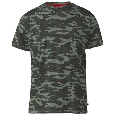 T-shirt manches courtes motif/style camouflage GASTON DUKE