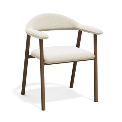 Lot de 2 chaises en velours chenillé HUDSON SIA HOME