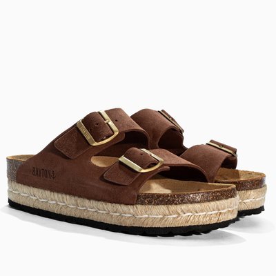 Sandales en cuir suédé ATLAS pour femme BAYTON