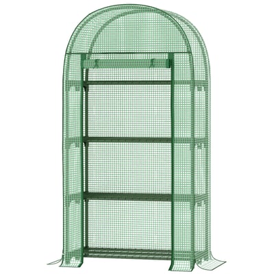 Serre PE Vert OUTSUNNY