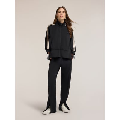 Pantalon palazzo avec bandes latérales contrastées MOTIVI