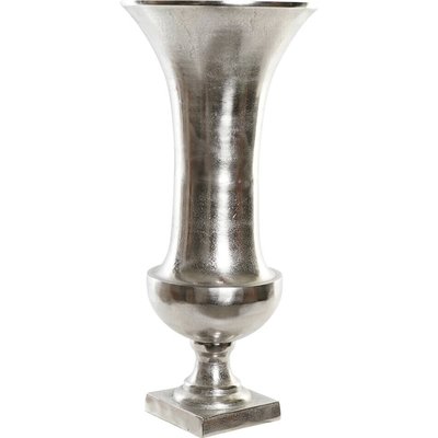Vase aluminium argenté style moderne pour décoration élégante RECOLLECTION
