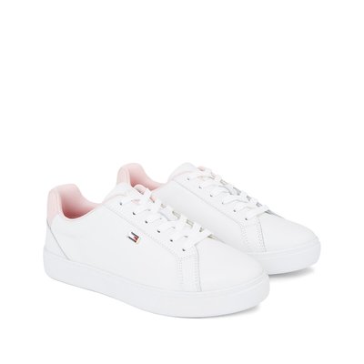 Baskets en cuir Flag Court TOMMY HILFIGER