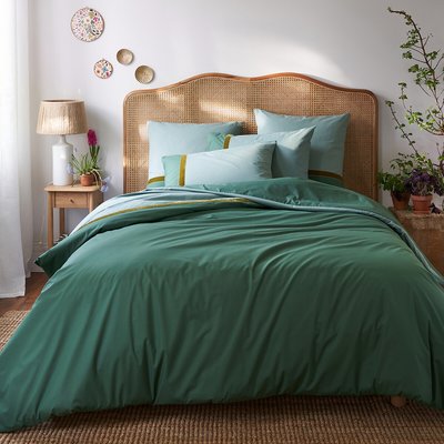 Lucette Two Tone 100% Cotton Duvet Cover LA REDOUTE INTERIEURS