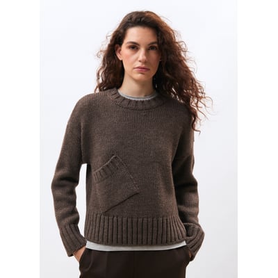 Pull manches longues col rond HUMILITY