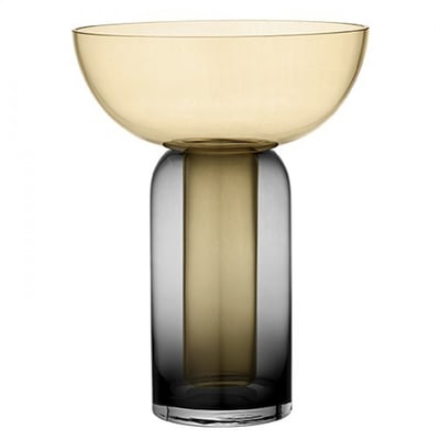 Vase en verre Torus h 33 cm AYTM