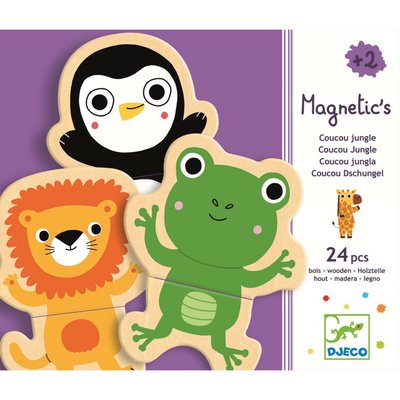 Magnétiques en bois Coucou DJECO